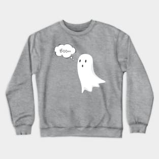 Ghost disapproval BOOoo Crewneck Sweatshirt